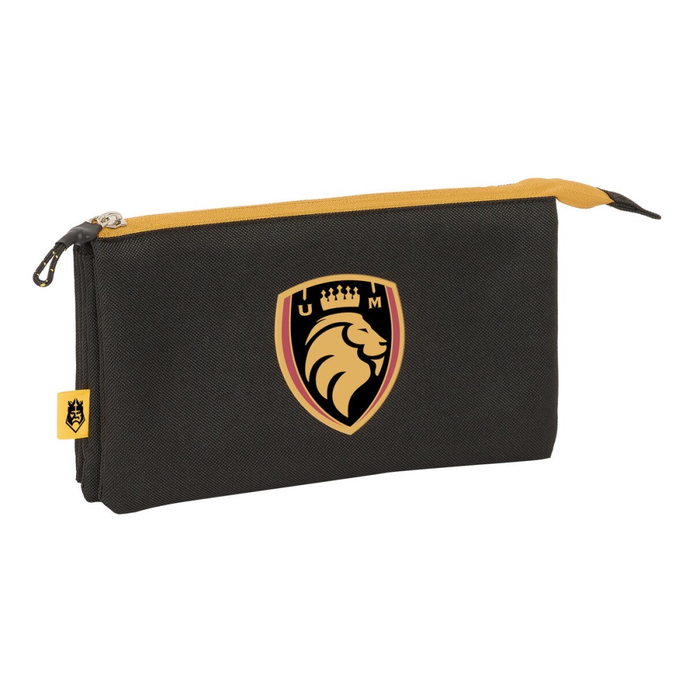 Dreifaches Mehrzweck-Etui Kings League Ultimate Móstoles Schwarz 22 x 12 x 3 cm