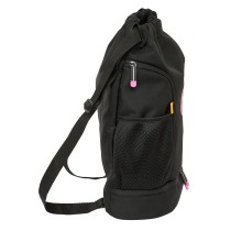 Backpack with Strings Kings League Porcinos Black 35 x 40 x 1 cm