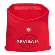 Rucksacktasche mit Bändern Sevilla Fútbol Club Rot 35 x 40 x 1 cm