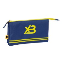 Dreifaches Mehrzweck-Etui Kings League X buyer Blau 22 x 12 x 3 cm