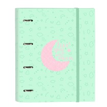 Ring binder BlackFit8 Moon Green 27 x 32 x 3.5 cm