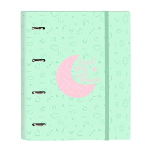 Ring binder BlackFit8 Moon Green 27 x 32 x 3.5 cm