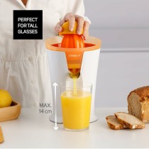 Elektrischer Entsafter Taurus CITRUS UP Weiß Orange 200 ml
