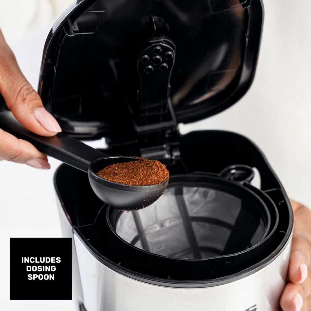 Cafetière goutte à goutte Taurus VERONA 6 INOX Noir 6 Tasses