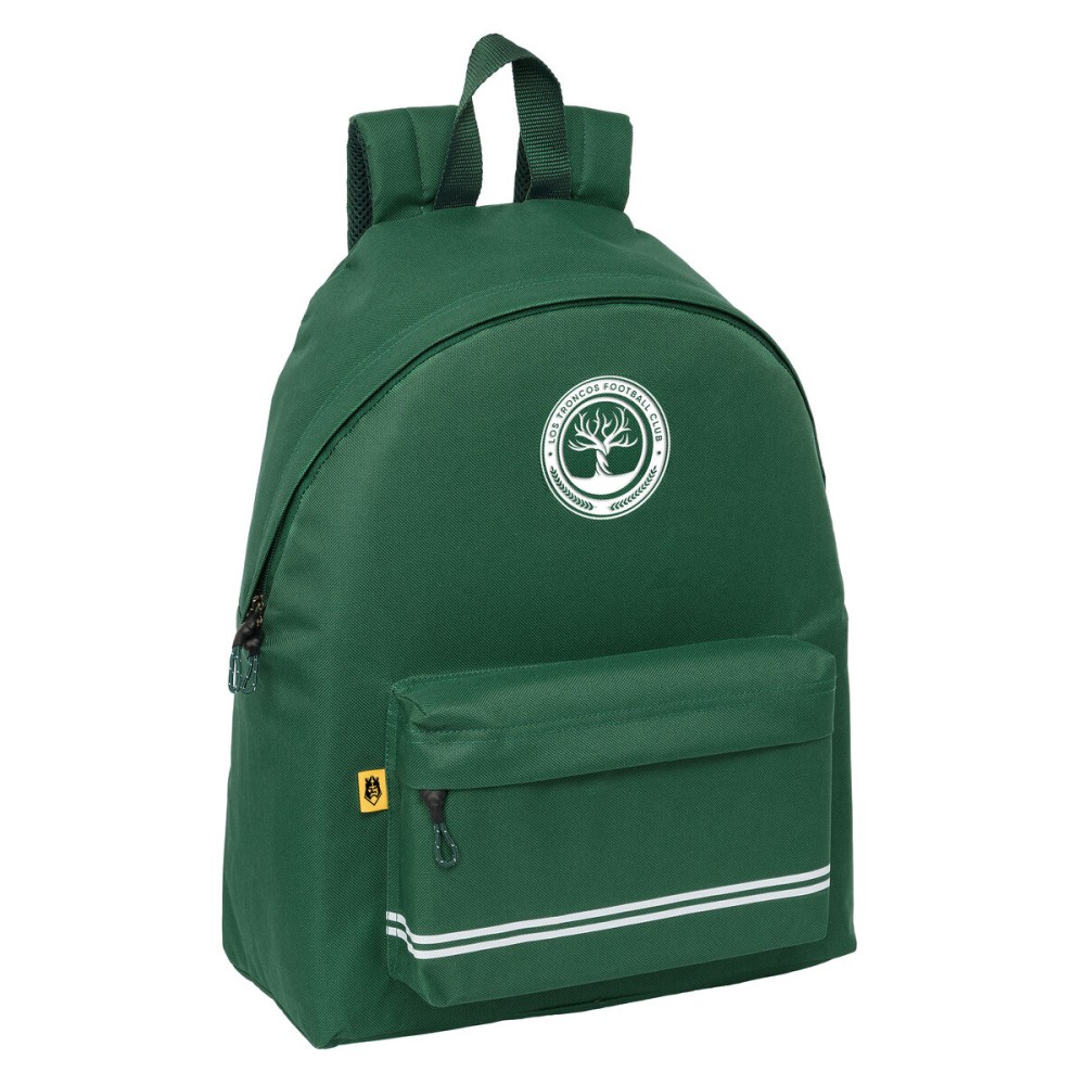 School Bag Kings League Troncos Dark green 33 x 42 x 15 cm