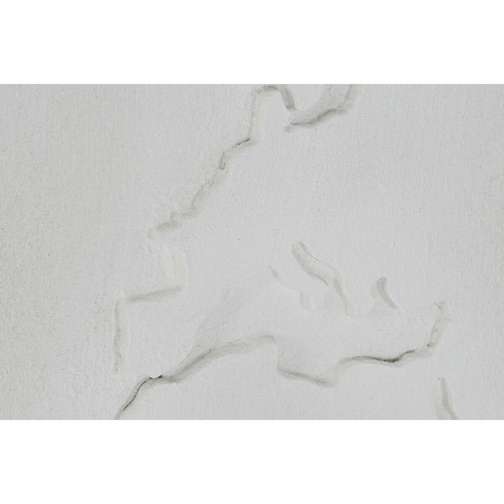Décoration murale Home ESPRIT Blanc Moderne Mappemonde 180 x 4 x 120 cm (3 Pièces)