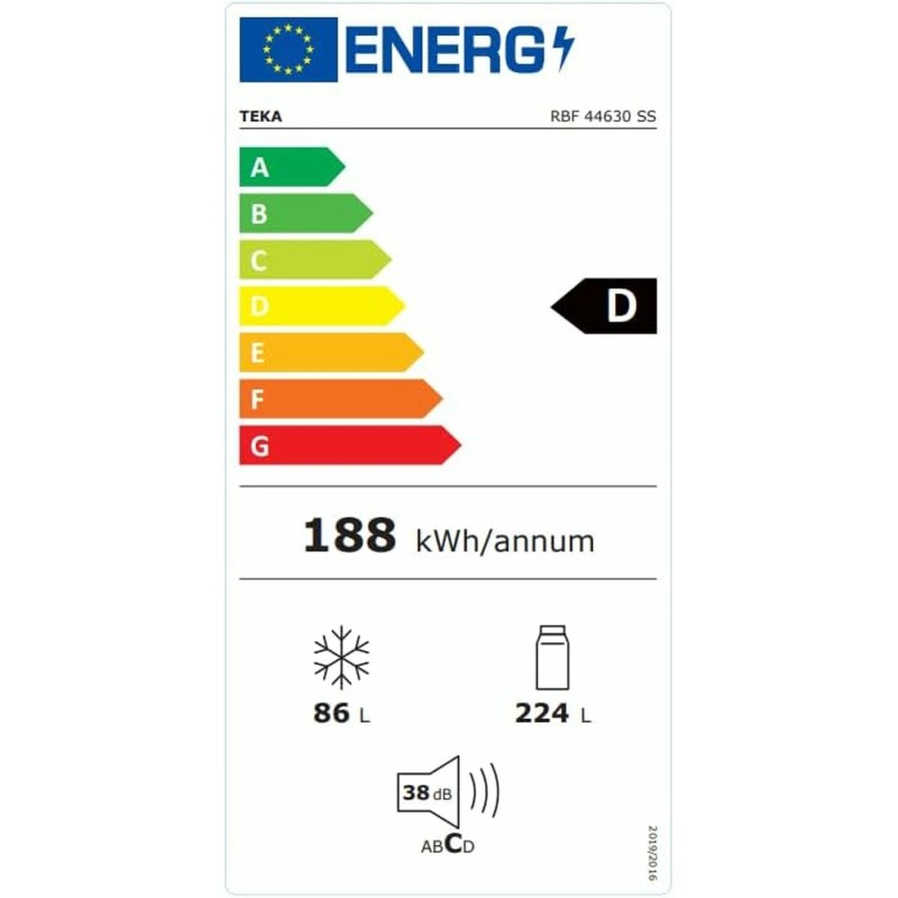 Réfrigérateur Combiné Teka RBF44630INOX188