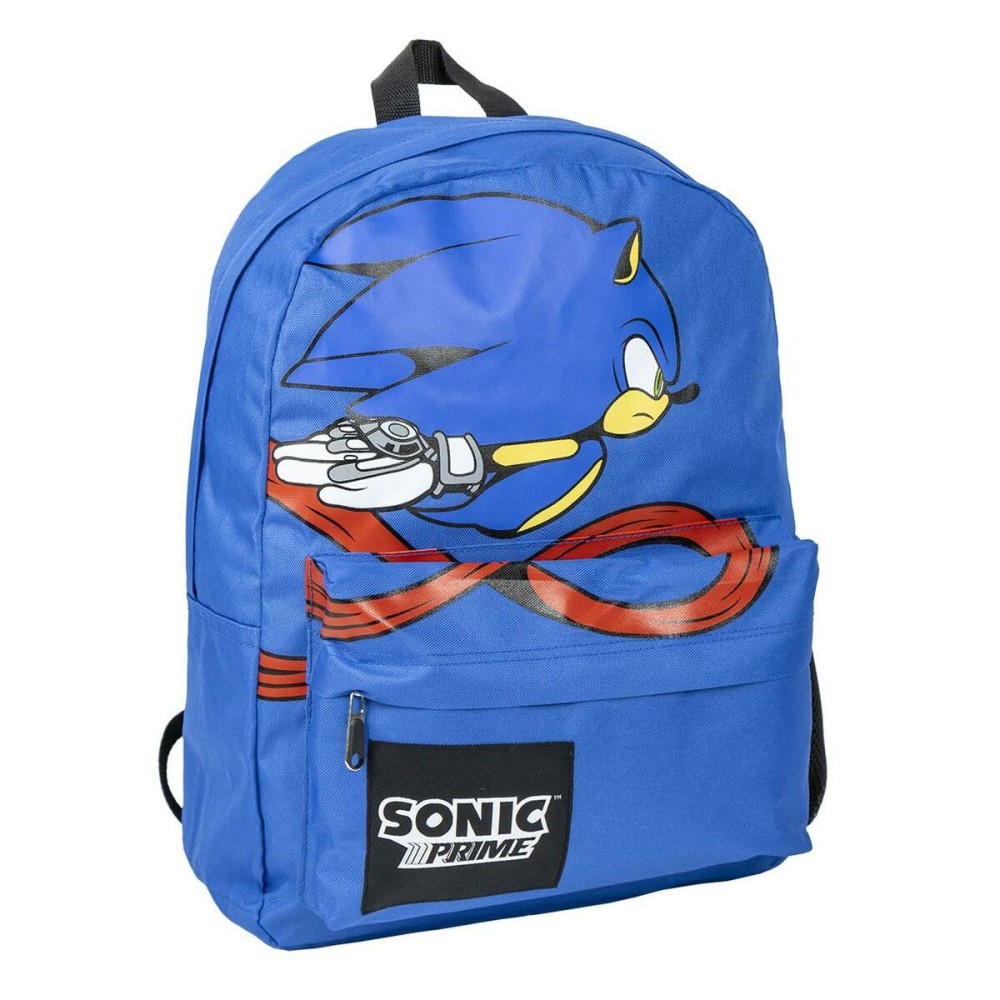 Cartable Sonic Bleu 32 x 12 x 42 cm