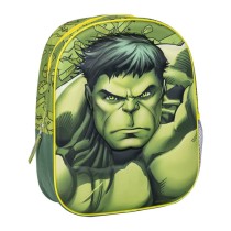 School Bag The Avengers Green 25 x 31 x 10 cm