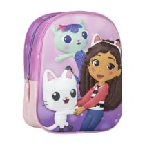 Schulrucksack Gabby's Dollhouse Rosa 25 x 31 x 10 cm