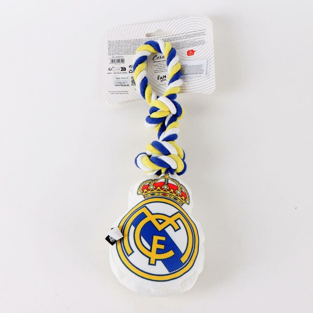 Dog toy Real Madrid C.F. 15 x 33 x 10 cm