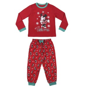 Pyjama Enfant Mickey Mouse Rouge (6 Ans)