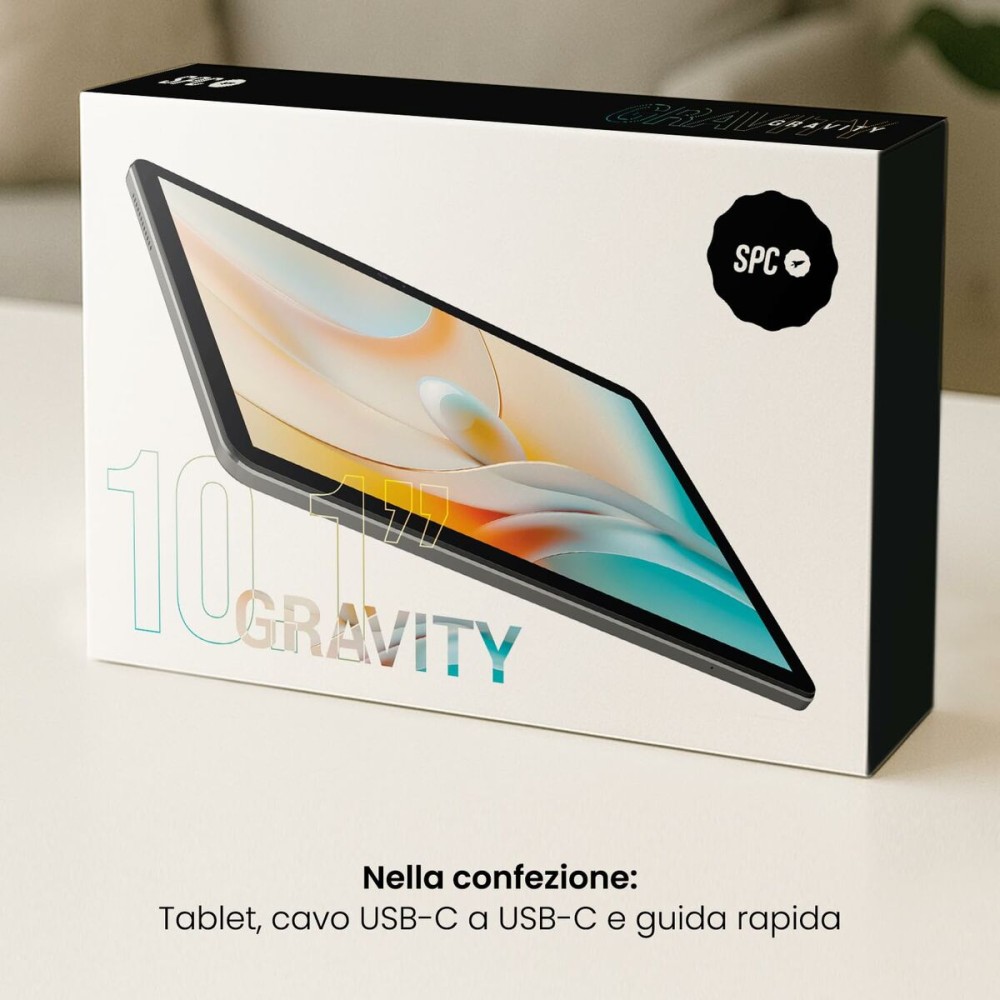 Tablet SPC GRAVITY 6 9791464T 10,1'' Allwinner A523 4 GB RAM 64 GB Schwarz Grau