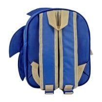 Cartable Sonic Bleu 22 x 27 x 10 cm