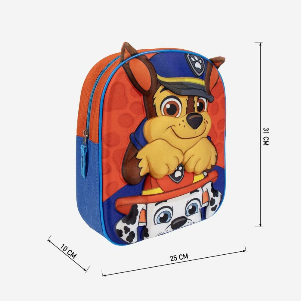 School Bag The Paw Patrol Blue 22 x 28 x 10 cm