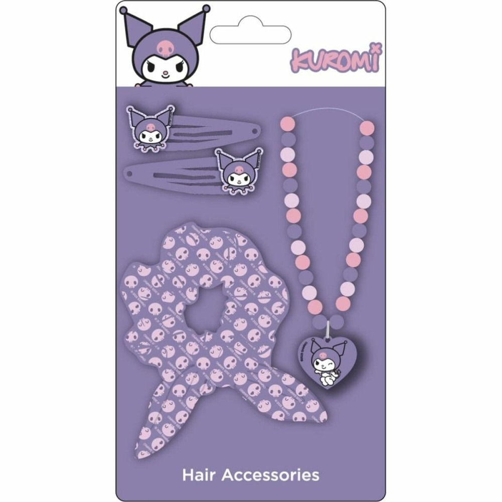 Haarschmuck Hello Kitty Lila 4 Stücke