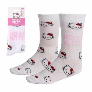 Chaussettes Hello Kitty Blanc 36-43