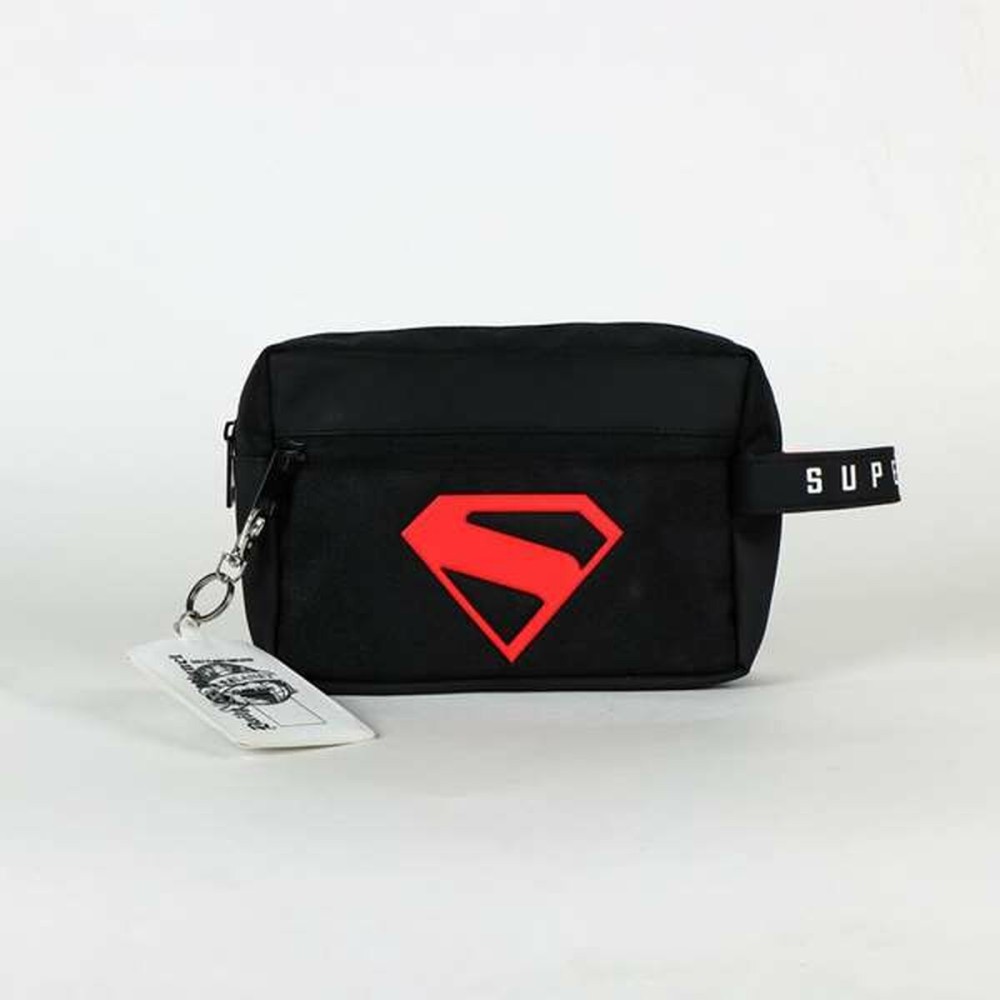 Kinder-Kulturbeutel Superman black