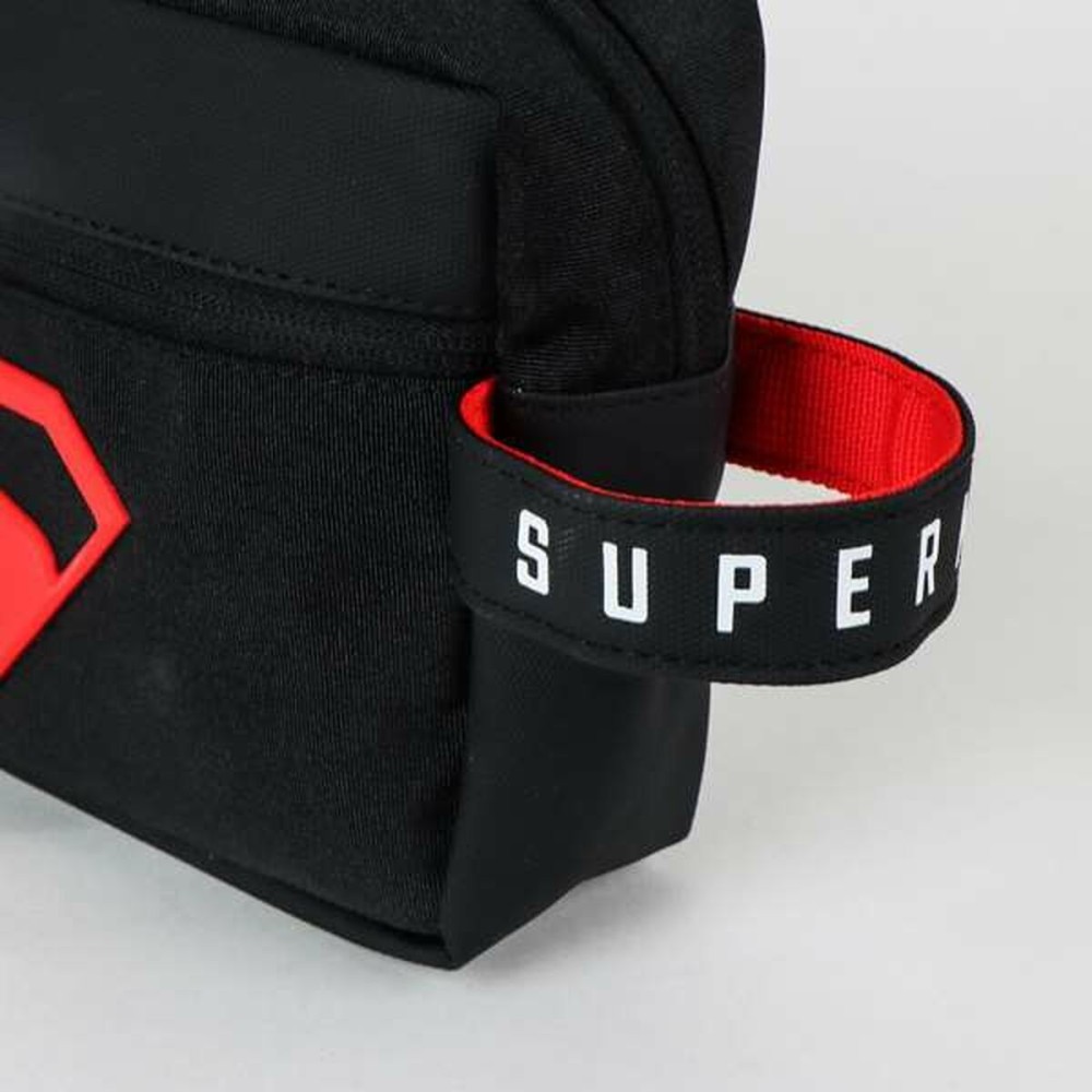 Kinder-Kulturbeutel Superman black