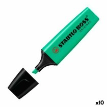 Textmarker Stabilo Aquamarin (10 Stück)