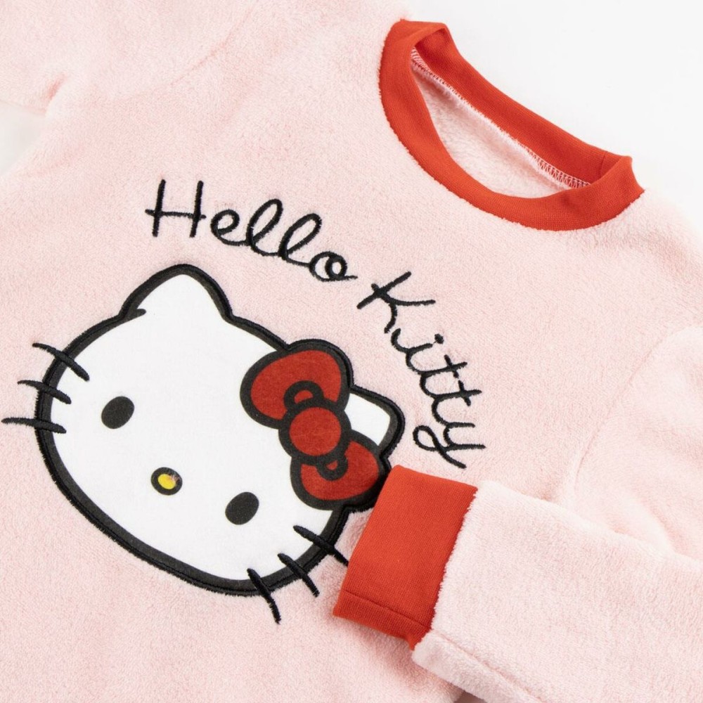 Pyjama Enfant Hello Kitty Rose clair