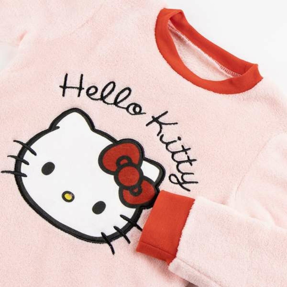 Pyjama Enfant Hello Kitty Rose clair