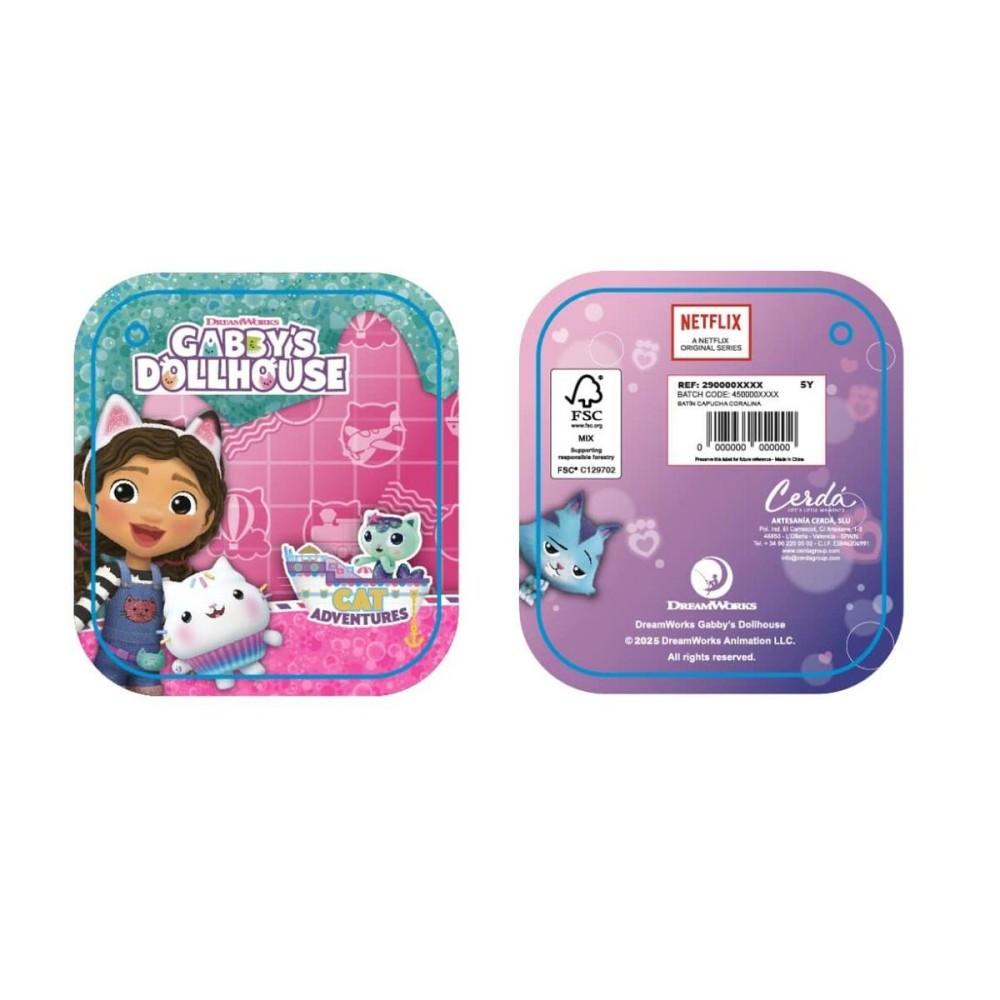 Children's Dressing Gown Gabby's Dollhouse Pink