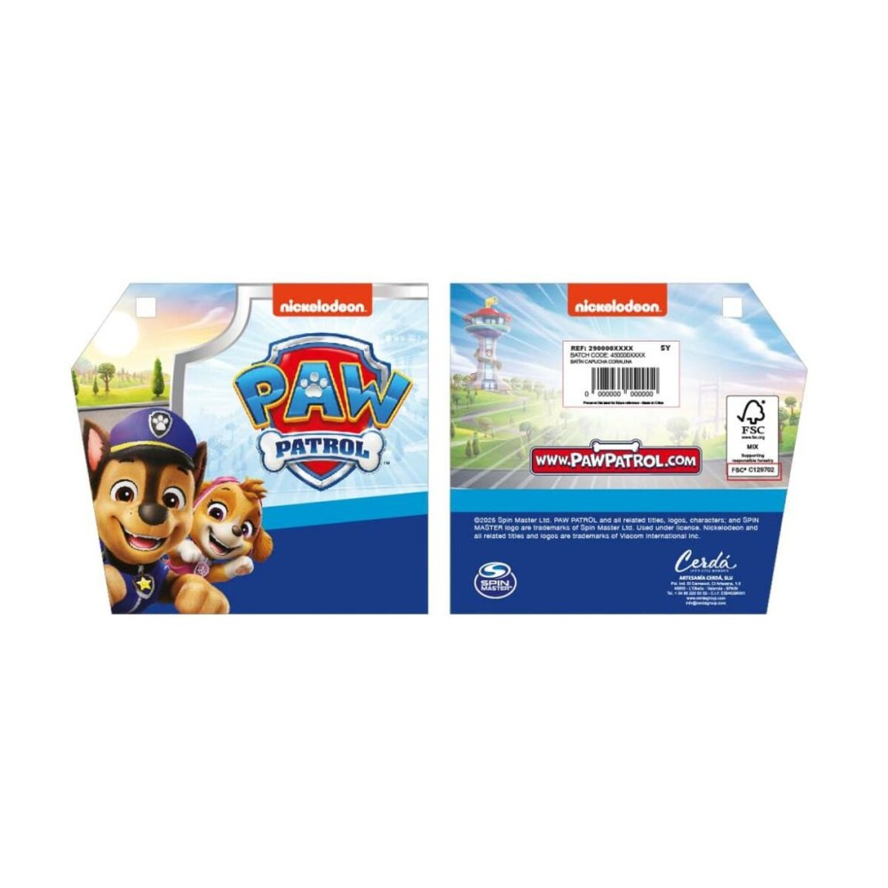 Peignoir pour Enfants The Paw Patrol Bleu