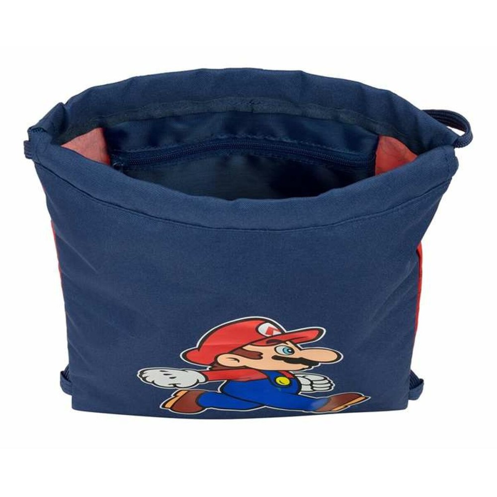 Sac à dos serré par des ficelles Safta 26 x 34 x 1 cm
