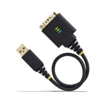 Câble USB Startech 1P1FFC-USB-SERIAL Noir 30 cm