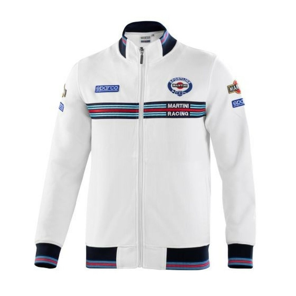 Jacket Sparco Martini Racing White M