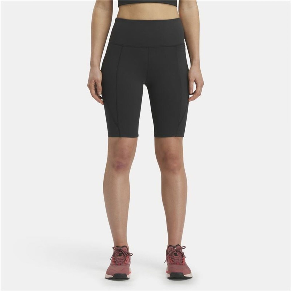 Sport leggings for Women Reebok Identity Sl Fitted Short Black