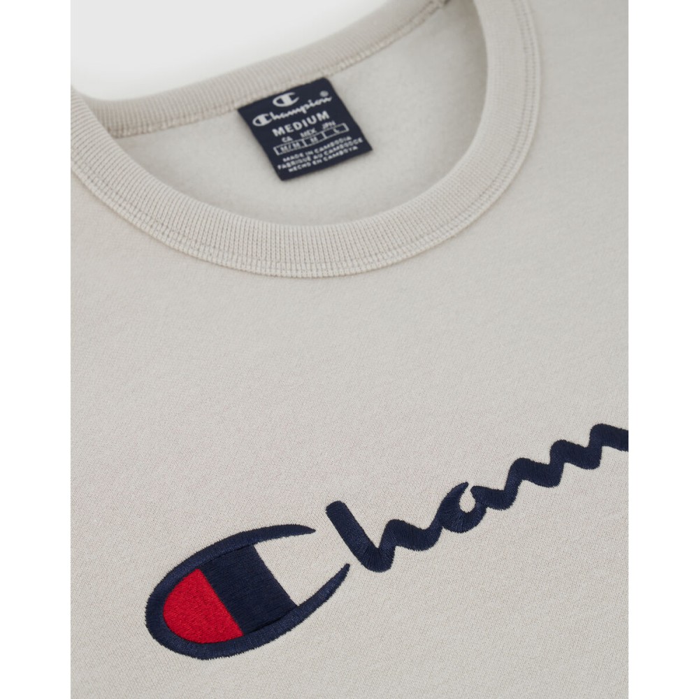 Sweat sans capuche homme Champion CREWNECK SWEATSHIRT 220254 SVL Gris