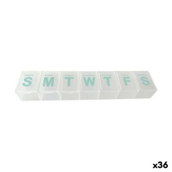 Weekly Pill Holder 22,8 x 4,8 x 2,5 cm  (36 Units)