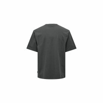 Herren Kurzarm-T-Shirt Only & Sons Onsmickey Rlx Dunkelgrau