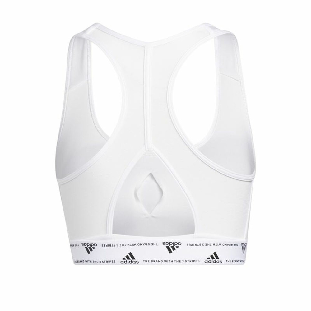 Sports Bra Adidas Pwr Ms Pd White