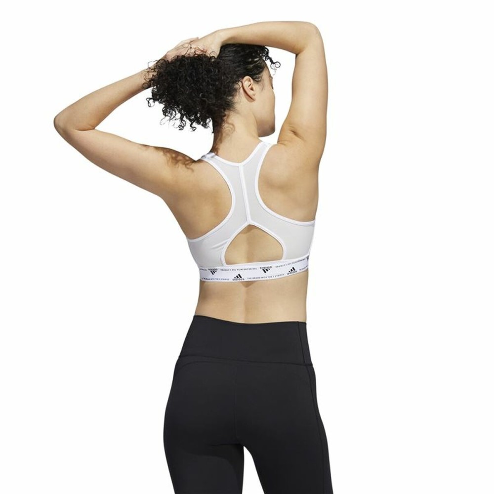 Sports Bra Adidas Pwr Ms Pd White