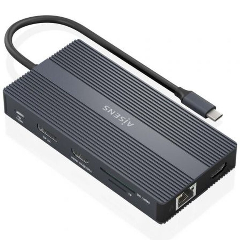 Dockstation Aisens ASUC-12P017-GR Grau