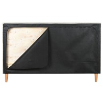 Bett Home ESPRIT Beige 170 X 219 X 104 CM