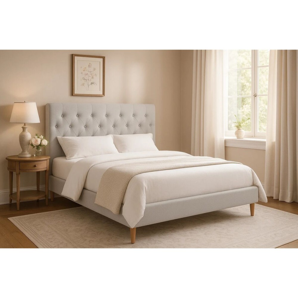 Bed Home ESPRIT Beige 170 X 219 X 104 CM