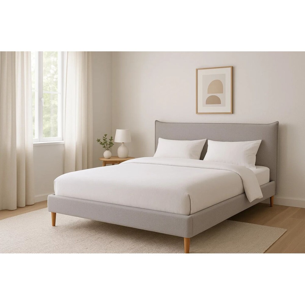 Bett Home ESPRIT Beige 177 X 219 X 108 CM
