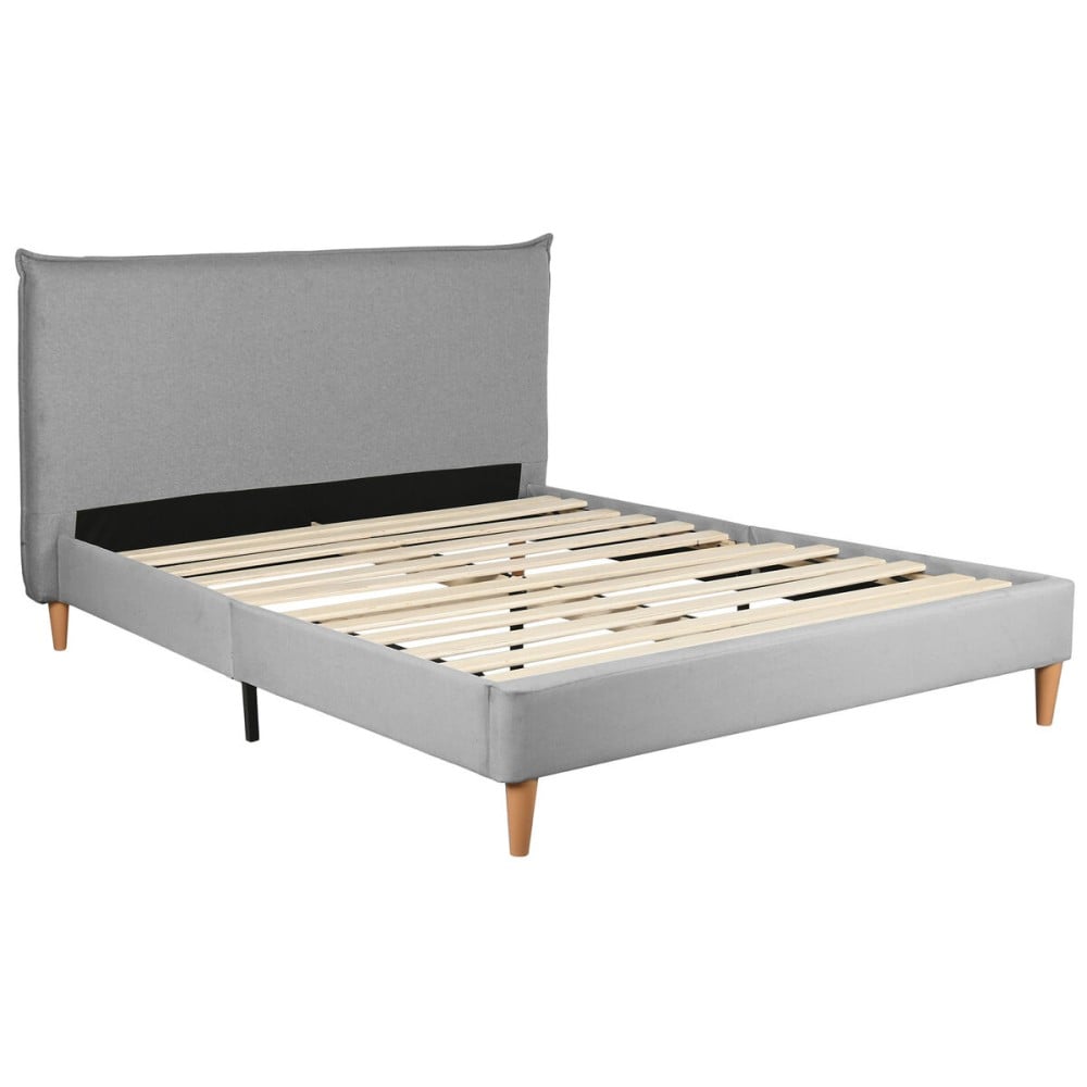 Bett Home ESPRIT Hellgrau 177 X 219 X 108 CM