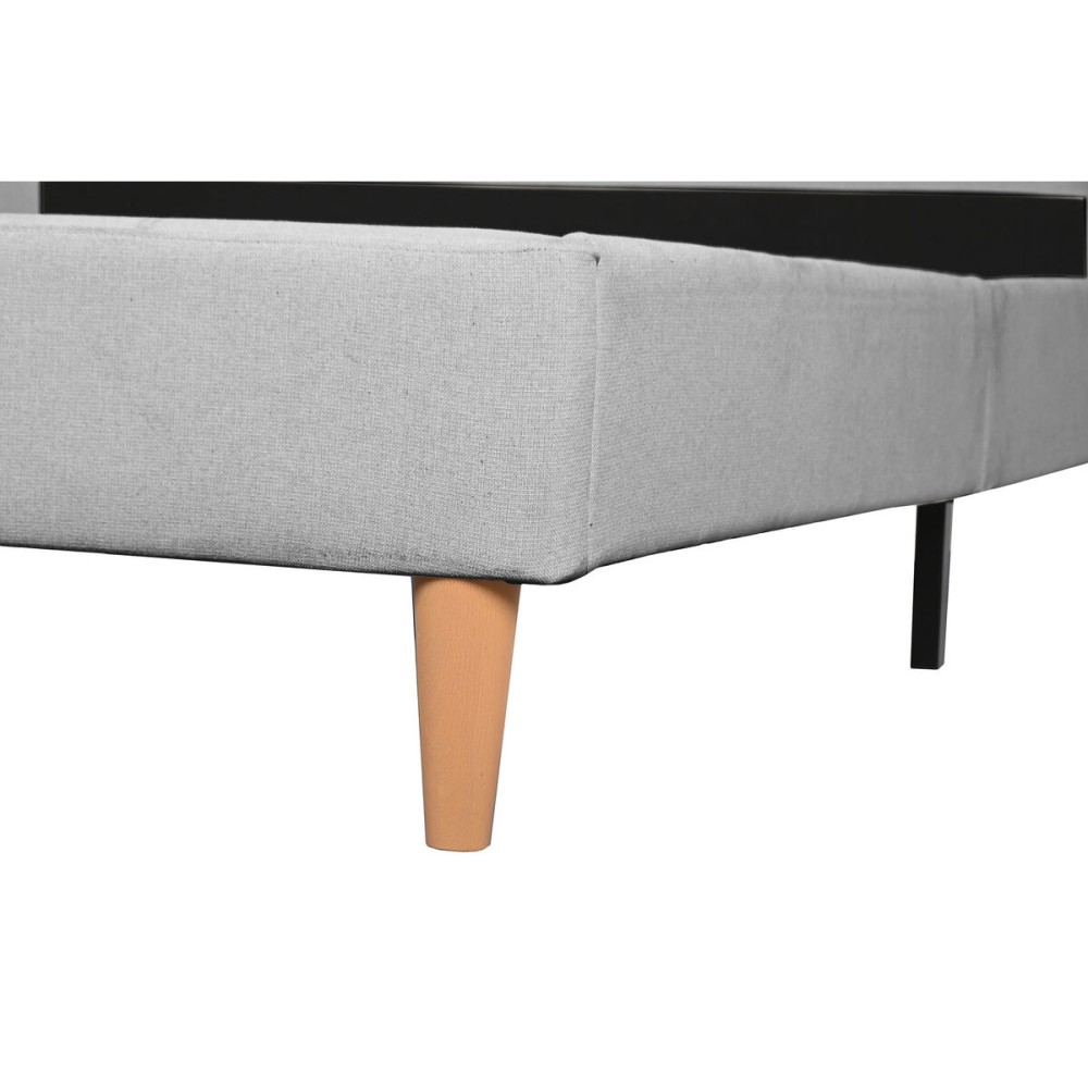 Bett Home ESPRIT Hellgrau 170 X 219 X 104 CM