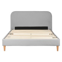 Bett Home ESPRIT Hellgrau 170 X 219 X 104 CM
