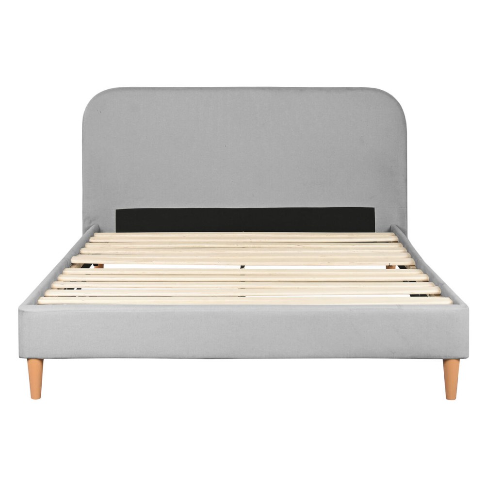 Bett Home ESPRIT Hellgrau 170 X 219 X 104 CM