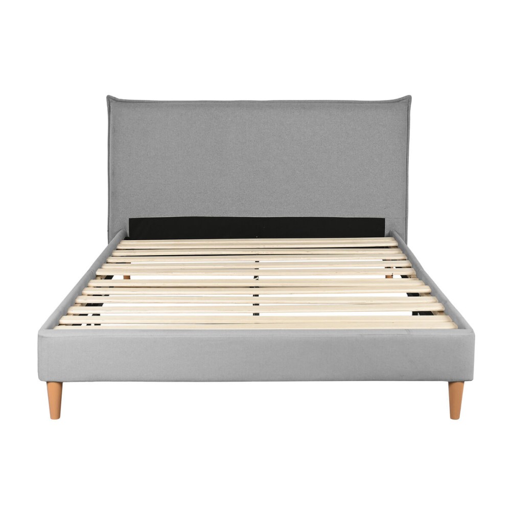 Bett Home ESPRIT Hellgrau 177 X 219 X 108 CM