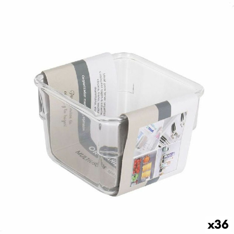 Organisateur Confortime polystyrène 8 x 8 x 6 cm (7,5 x 7,5 x 5,6 cm)