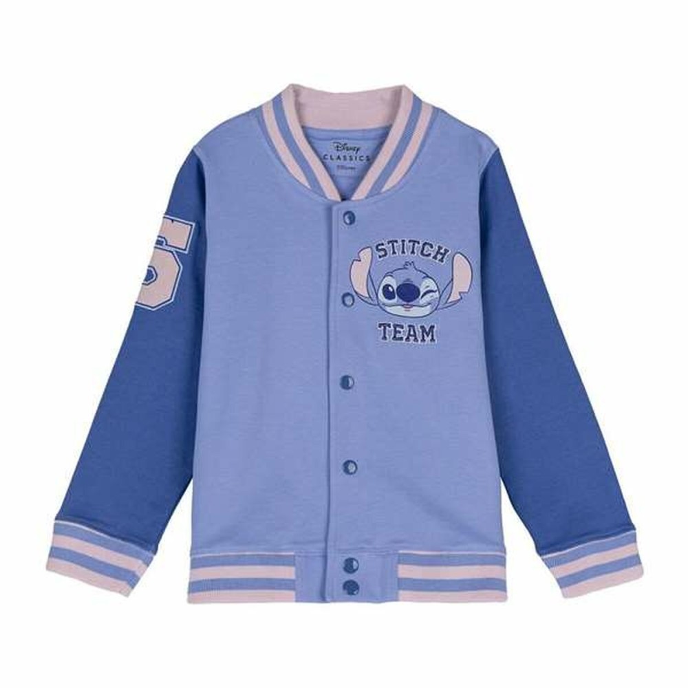 Sweat-shirt Enfant Stitch Bleu 14 Ans