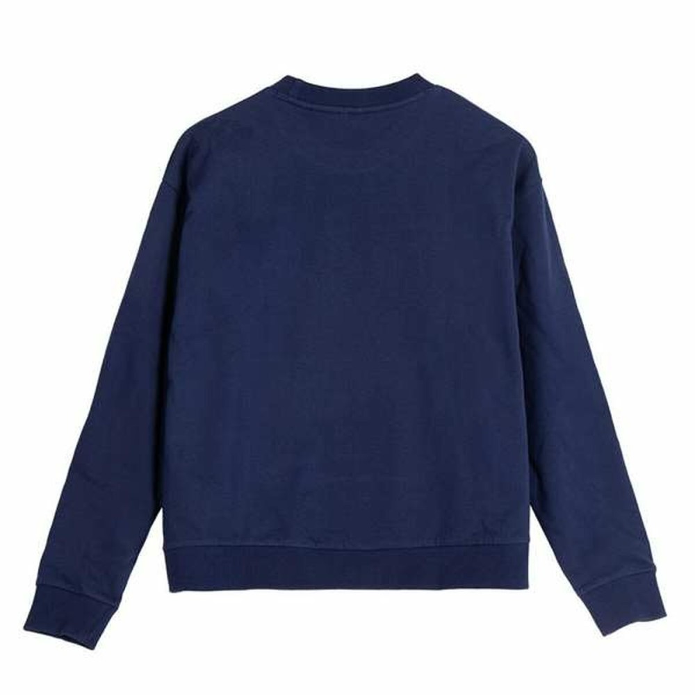 Sweat sans capuche femme Stitch Bleu foncé S