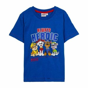 T shirt à manches courtes Enfant The Paw Patrol Bleu foncé 6 Ans